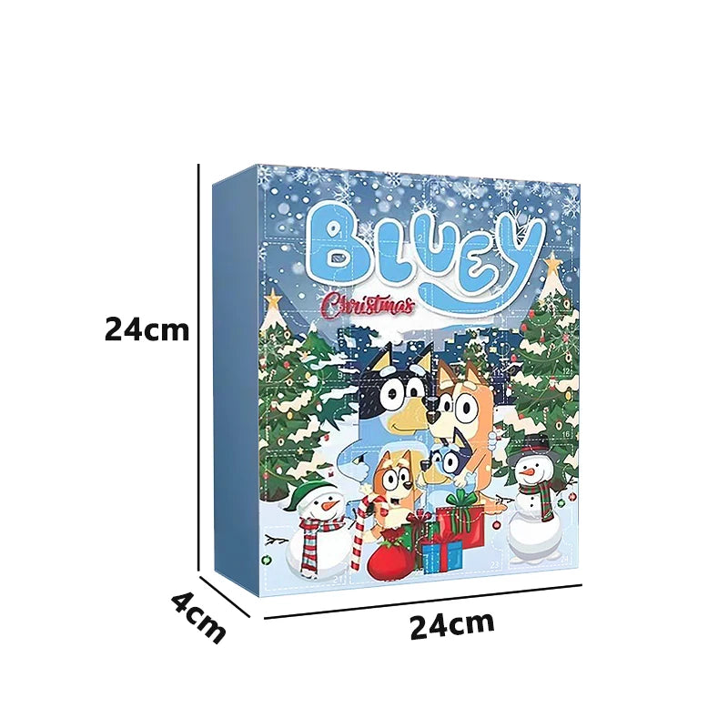 Bluey Christmas Countdown Advent Calendar – 24 Days of Surprises