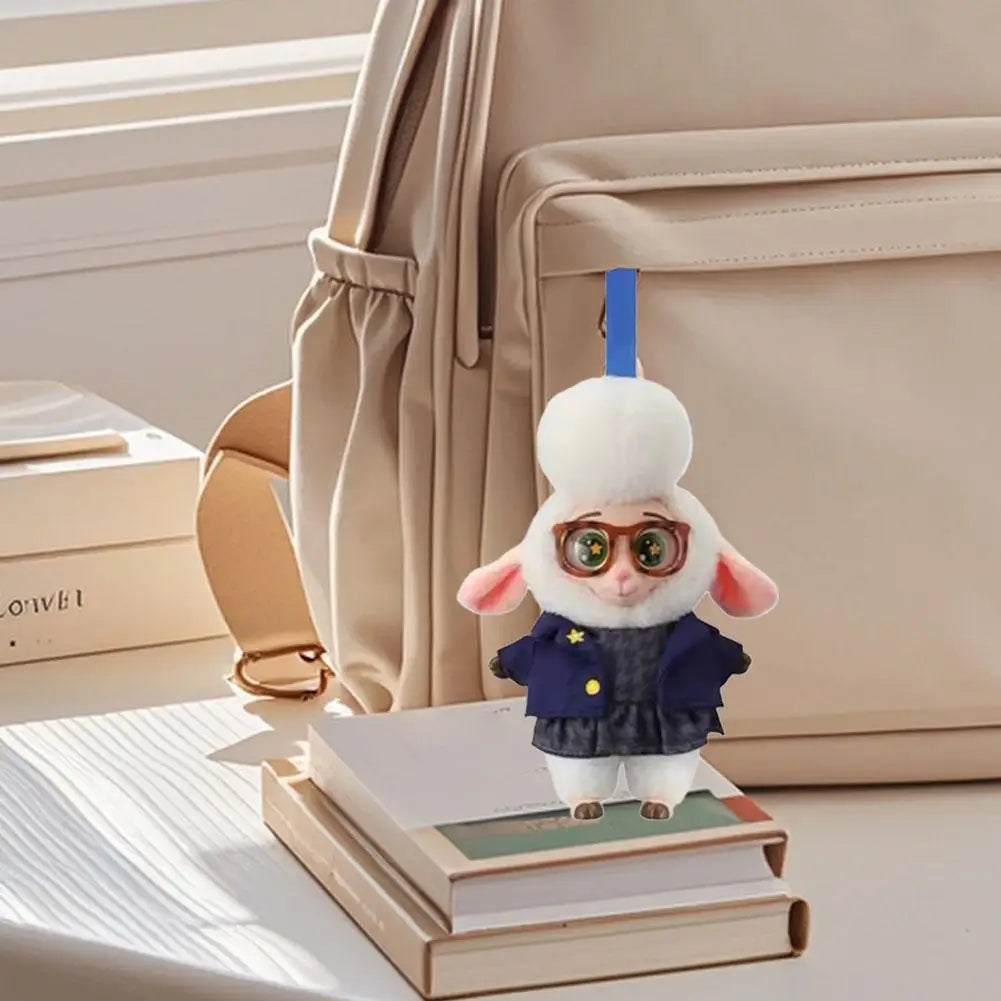 Zootopia Plush Character Keychains – Mini Plush Bag Charms