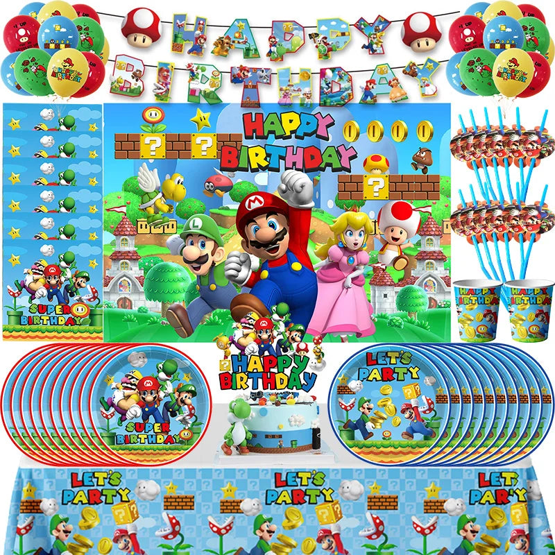 Super Mario™ Birthday Party Supplies