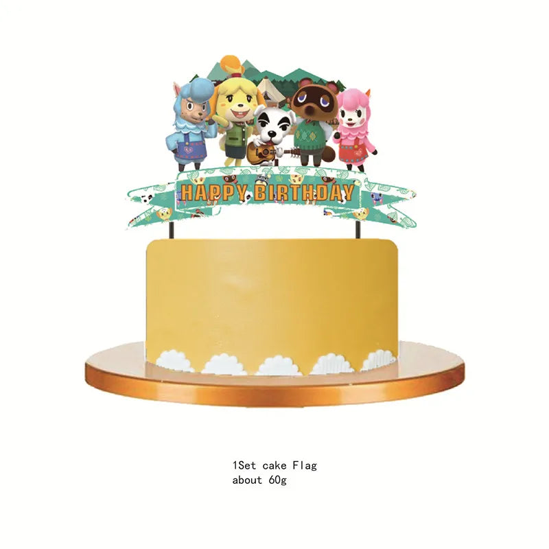Animal Crossing - Birthday Themed Party Supplies