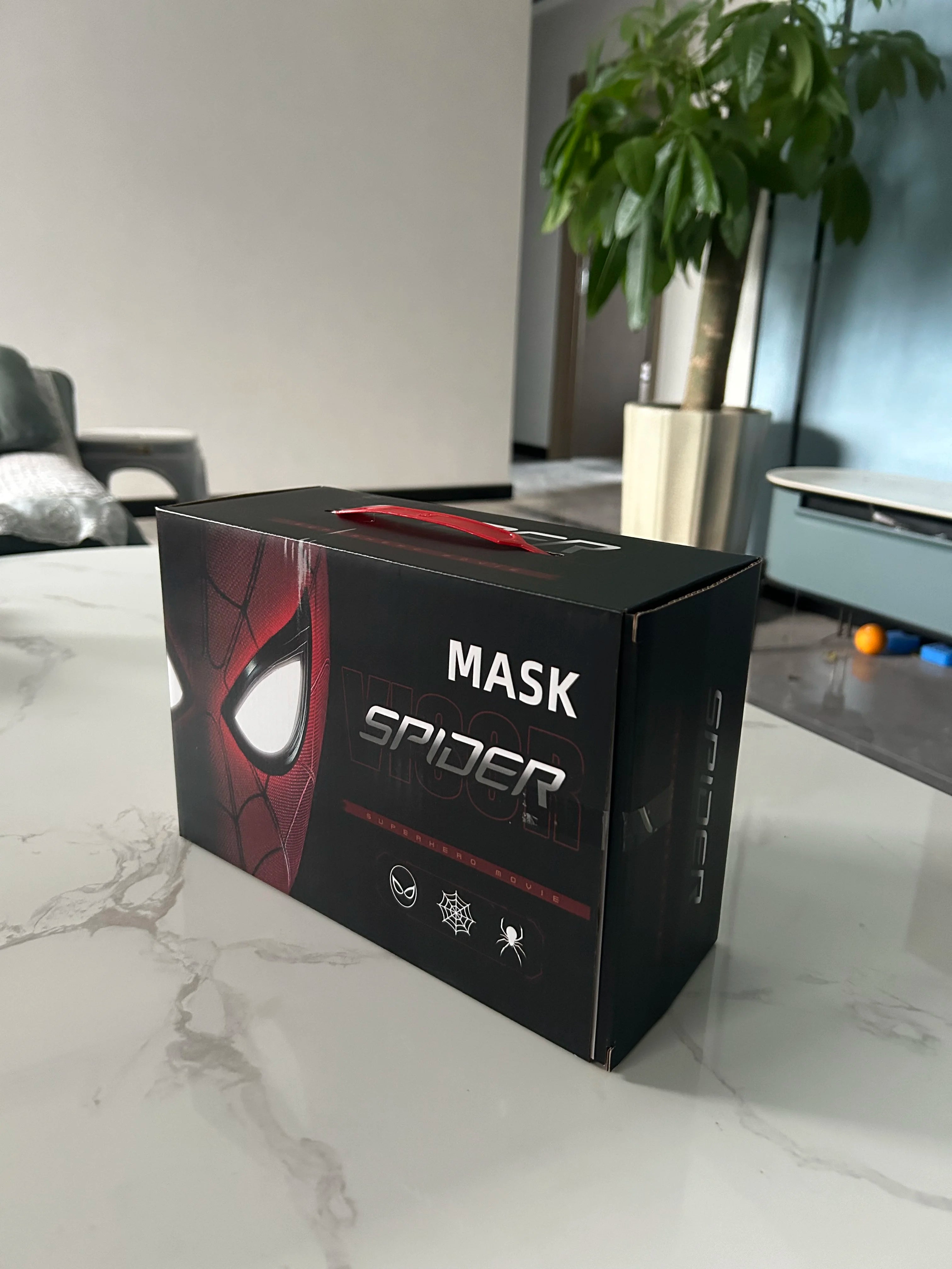 Miles Morales Spider-Verse Blinking Eye Mask