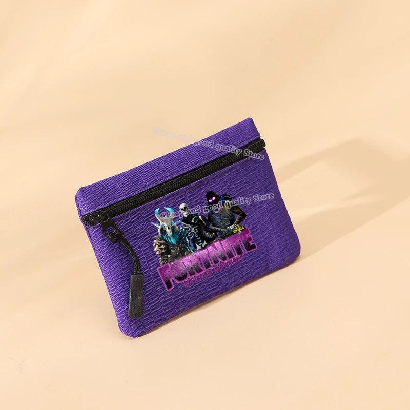 Fortnite Zip Coin Purse – Multi-Design Collection