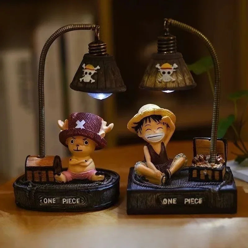 One Piece - Luffy and Chopper Miniature Lamps