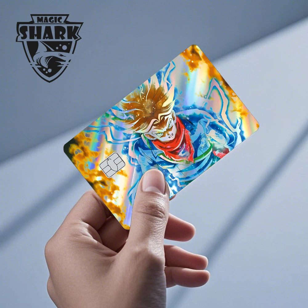 Dragon Ball Z EMV Card Stickers – Anime Card Skins for All Chip Sizes