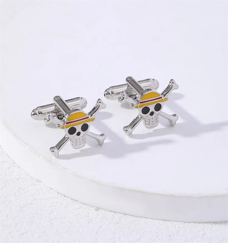 One Piece - Skull Cufflink