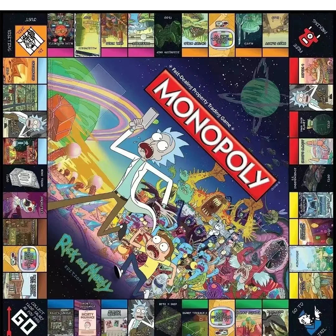 Rick & Morty - Monopoly Board Game