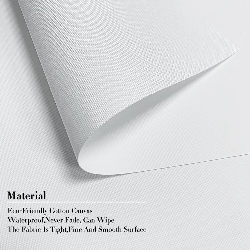 K-Pop Demon Hunters Poster – Cotton Canvas Wall Art (40x50cm, No Frame) – 4 Variants