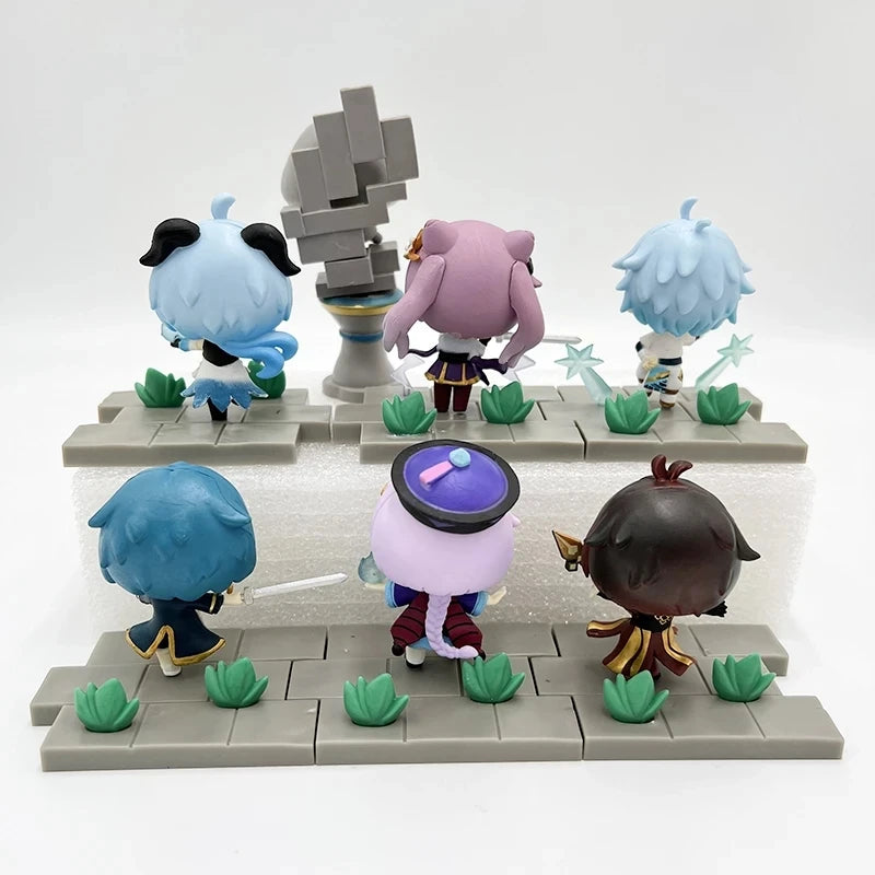 Genshin Impact - 6/7 Piece Anime Figurines