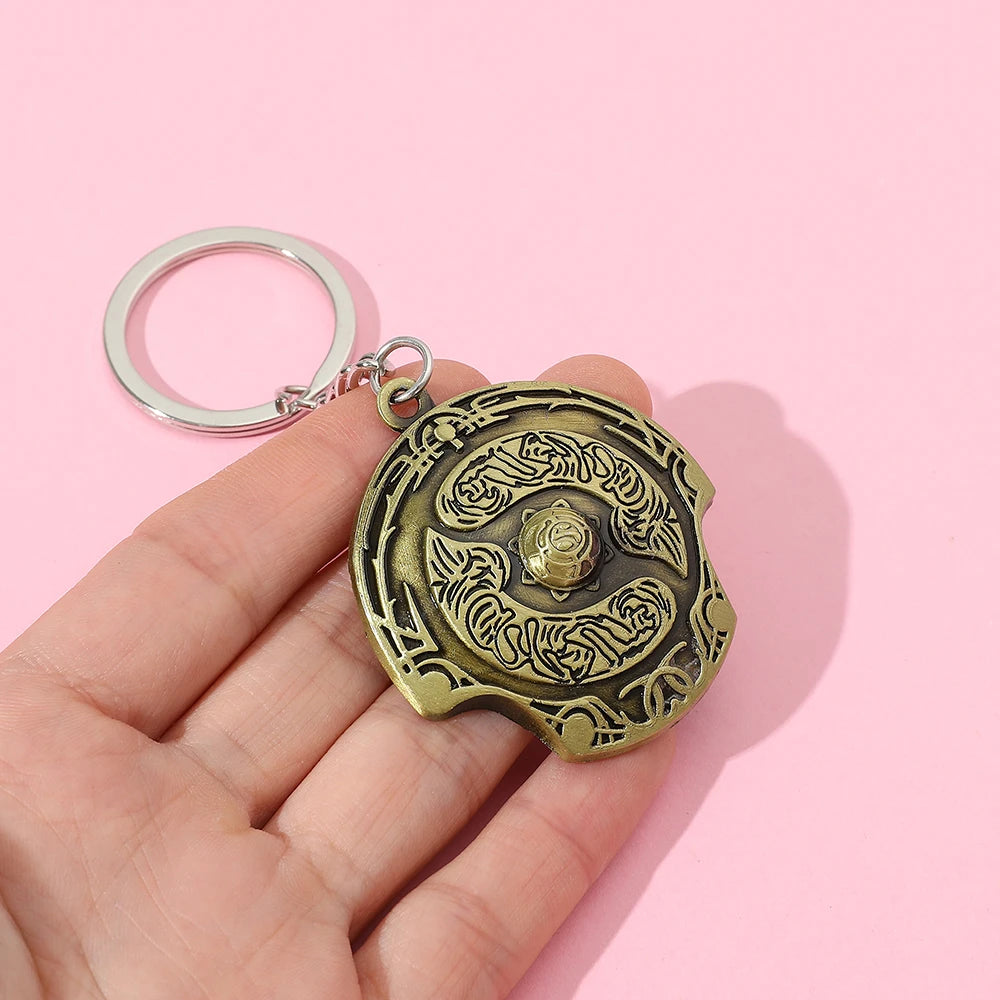 Dota 2 - Immortal Champion Shield Keychain