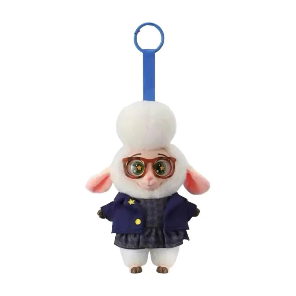 Zootopia Plush Character Keychains – Mini Plush Bag Charms