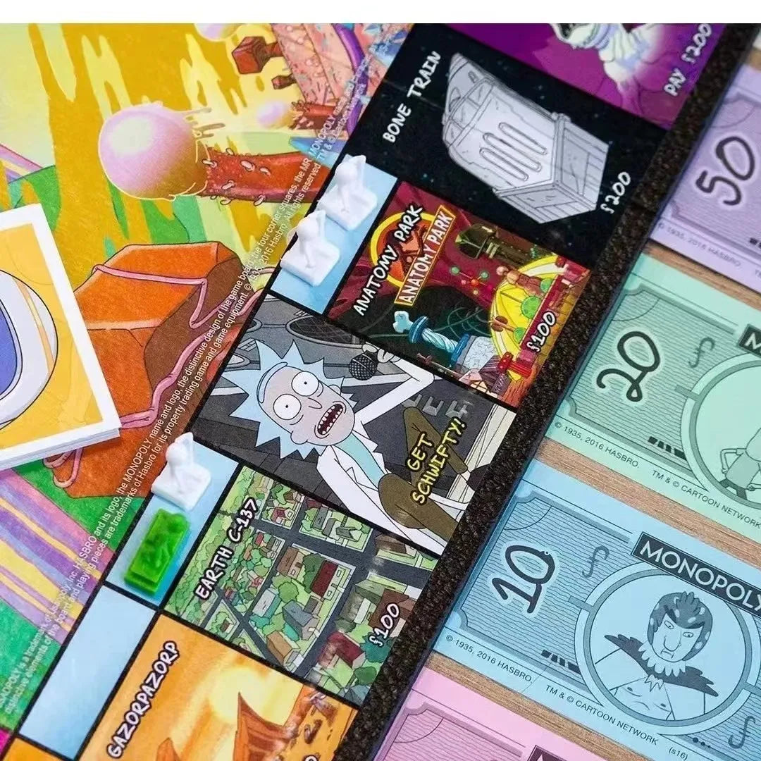 Rick & Morty - Monopoly Board Game