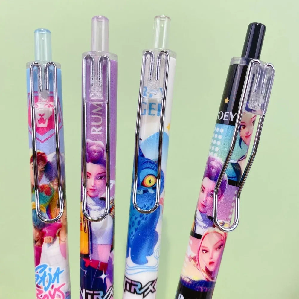 K-POP Demon Hunters Gel Pen Blind Box – 1/3/6/12PCS Set