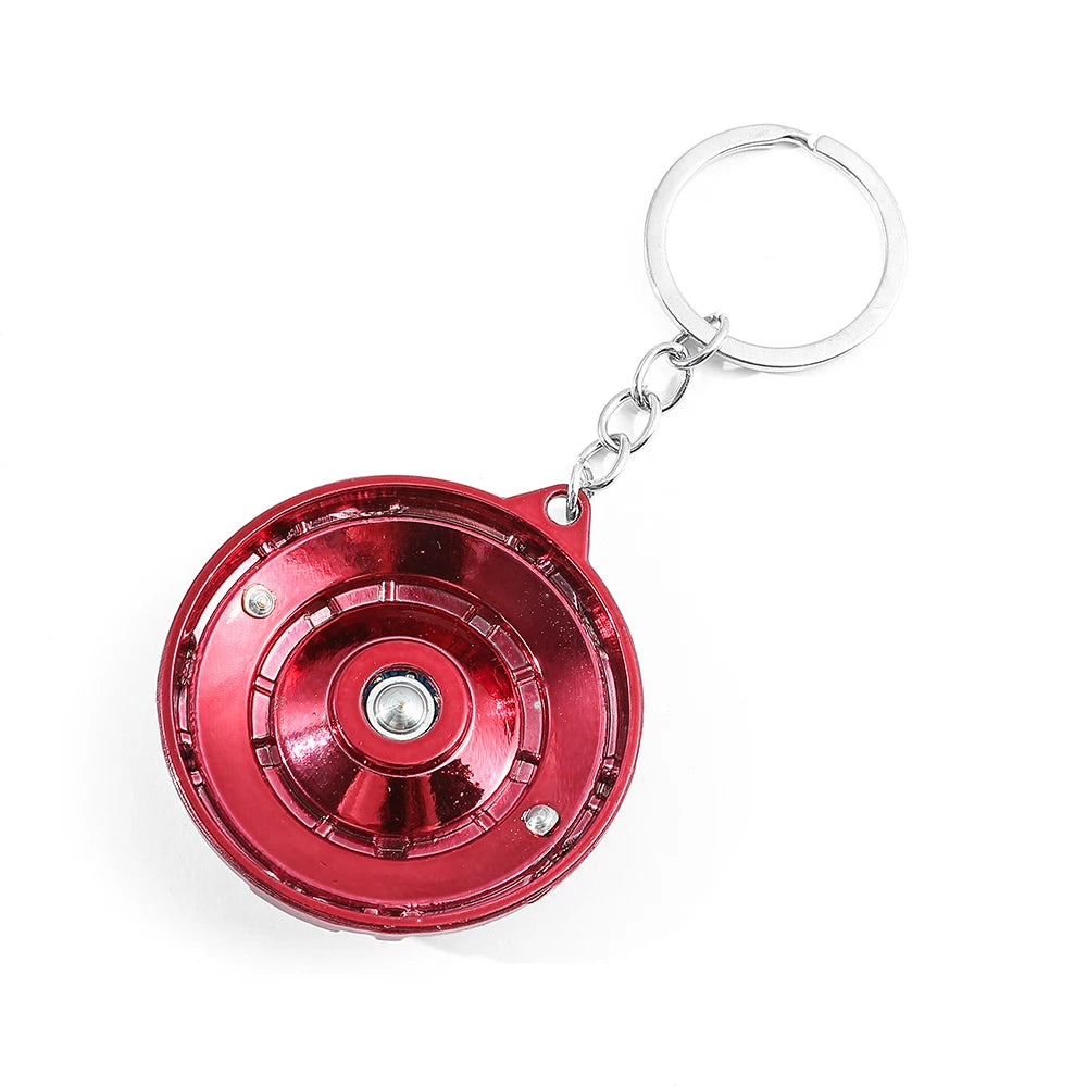 Captain America Shield Metal Keychain – Premium Zinc Alloy (52mm)