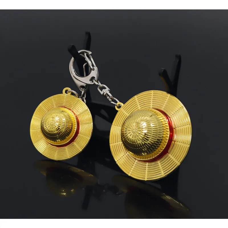 One Piece - Luffy Straw Hat Keychain