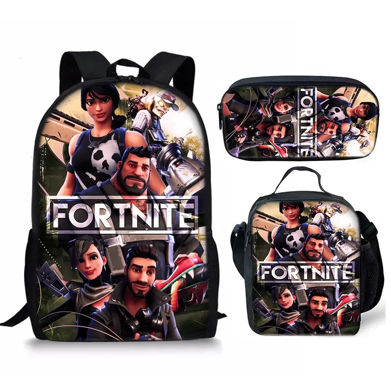 Fortnite 3-Piece Backpack Set – Multiple Styles