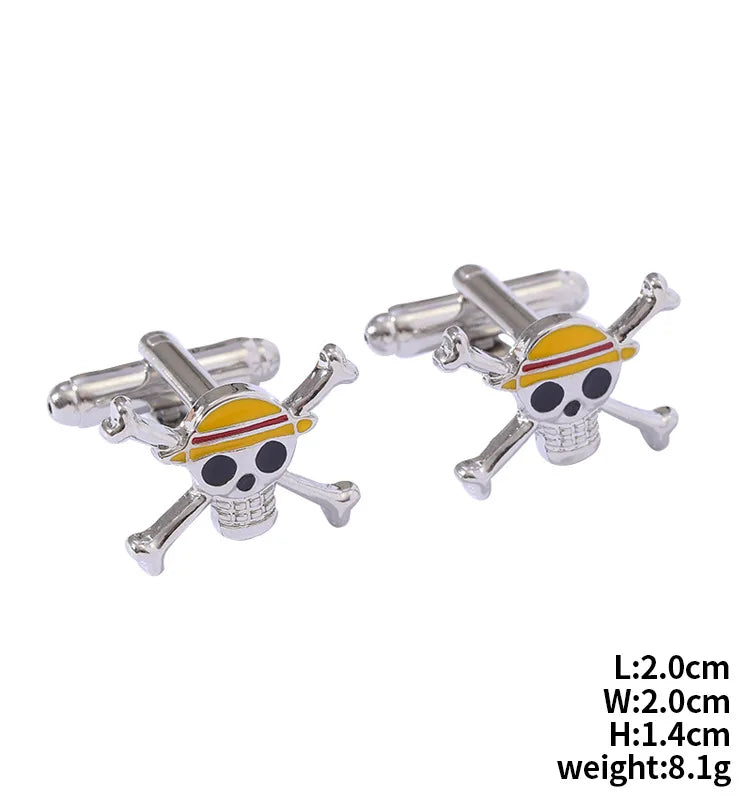 One Piece - Skull Cufflink
