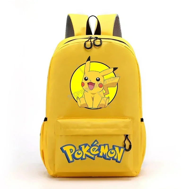 Pokémon Character Backpack – Pikachu, Squirtle, Charmander, Bulbasaur, Charizard & Jigglypuff Designs