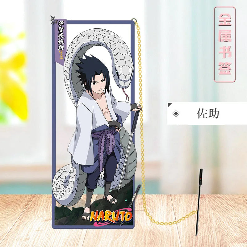 Naruto Metal Character Bookmarks – 9x4cm