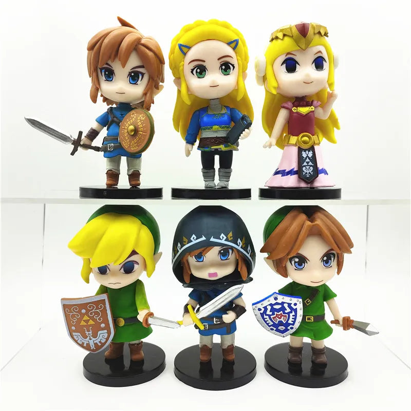 The Legend of Zelda - 10cm 6 Pcs/Se Zelda Figures