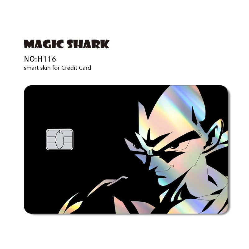 Dragon Ball Z EMV Card Stickers – Anime Card Skins for All Chip Sizes