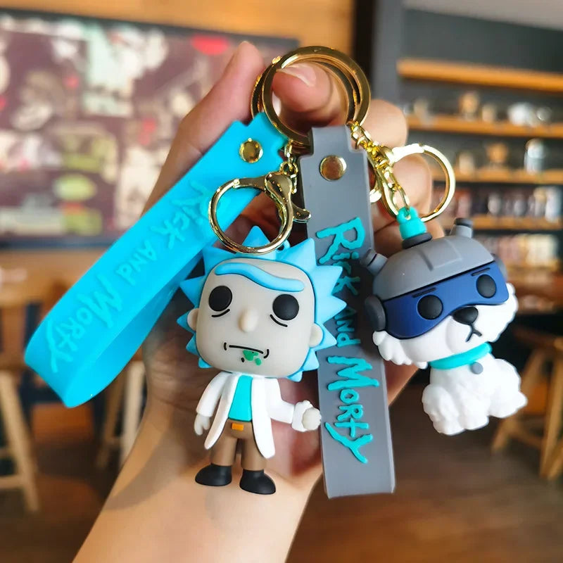 Rick and Morty - Character Keychains
