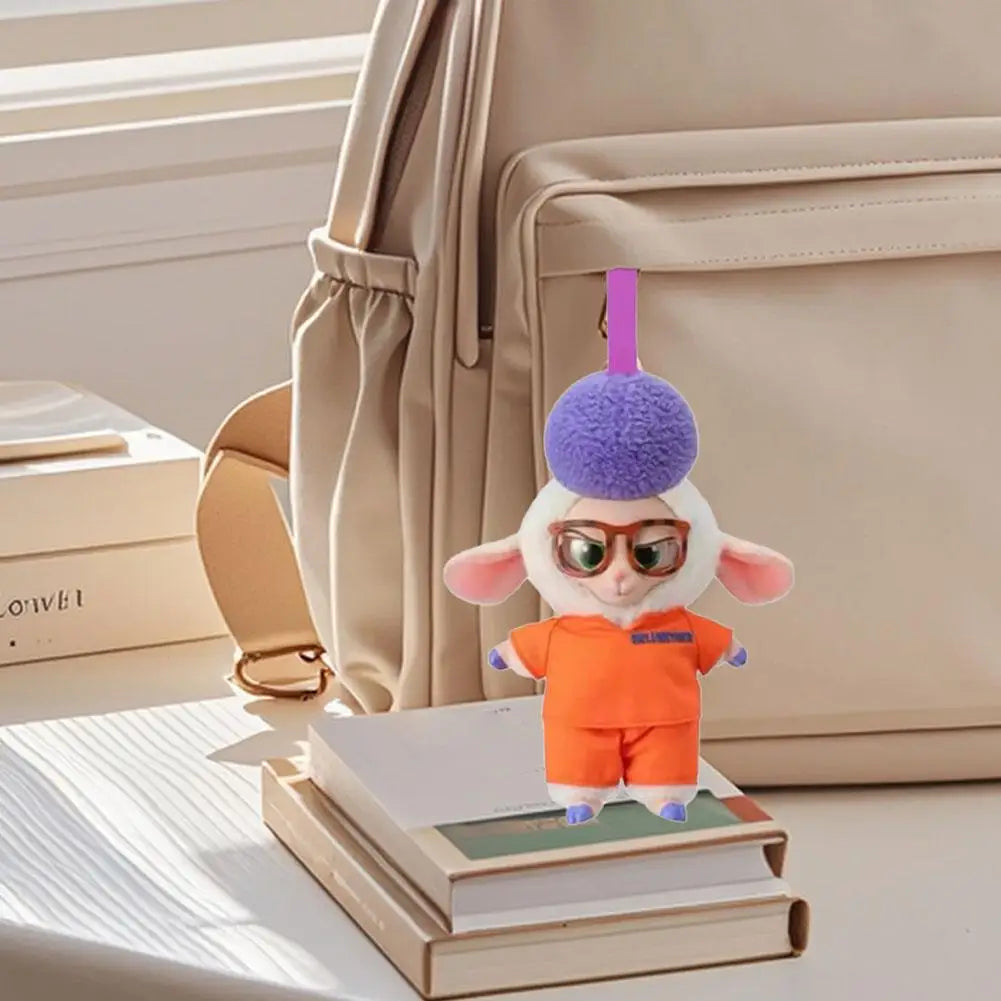 Zootopia Plush Character Keychains – Mini Plush Bag Charms