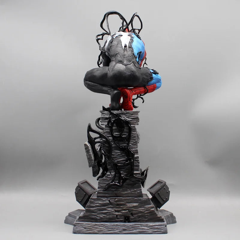 Spider-Man vs Venom Symbiote Statue – 38cm Collectible Figure
