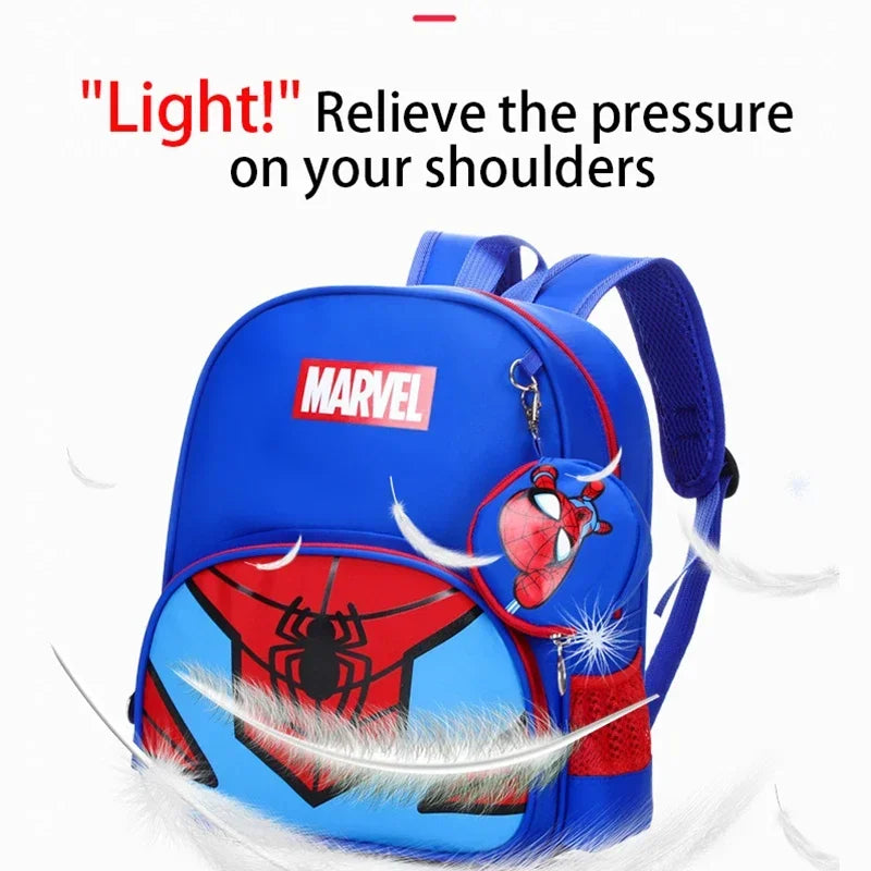 Marvel Kids Backpack Collection – Spiderman, Iron Man & Captain America