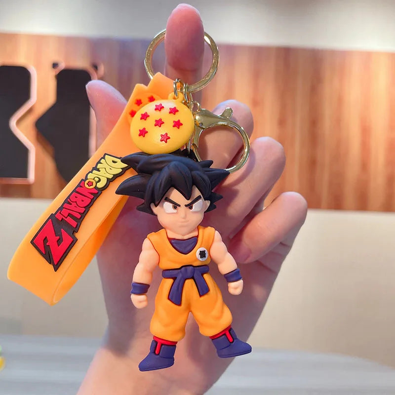 Dragon Ball Z 3D Character Keychain – Anime Collectible