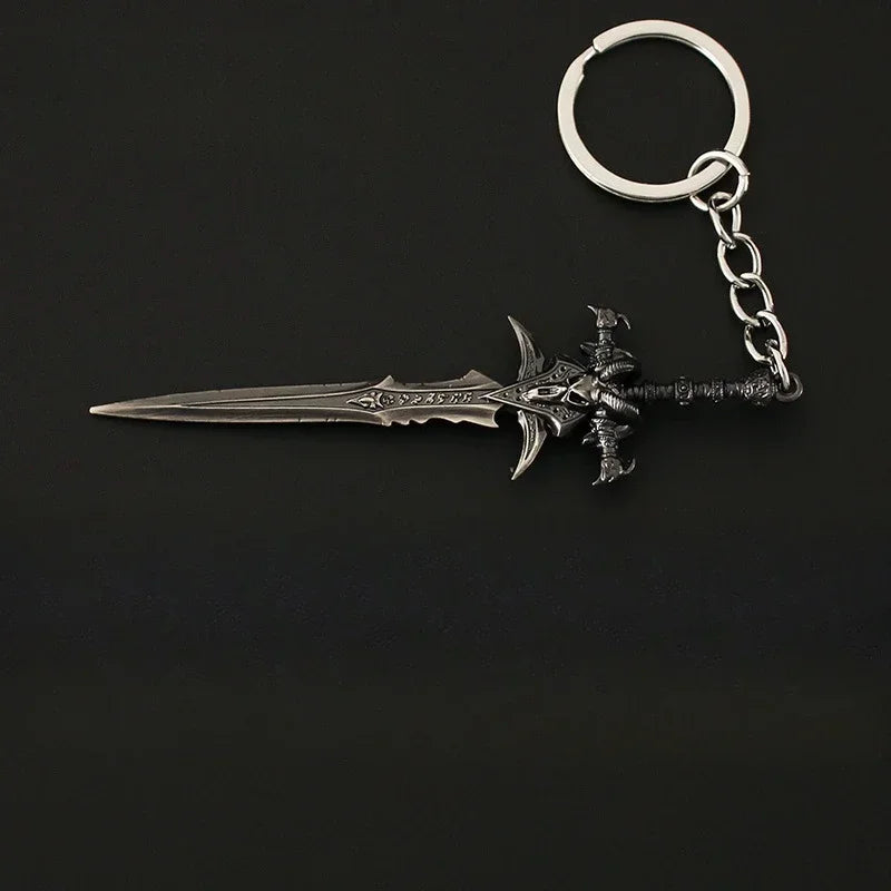Frostmourne Sword Keychain – 9cm Blade or Display Stand