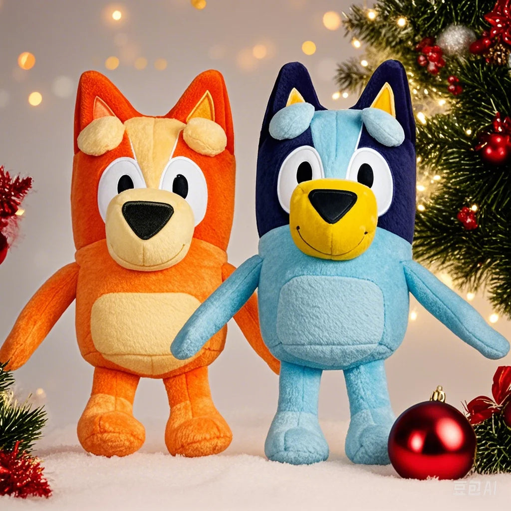 Bluey Family Plush Toys – 15cm & 30cm