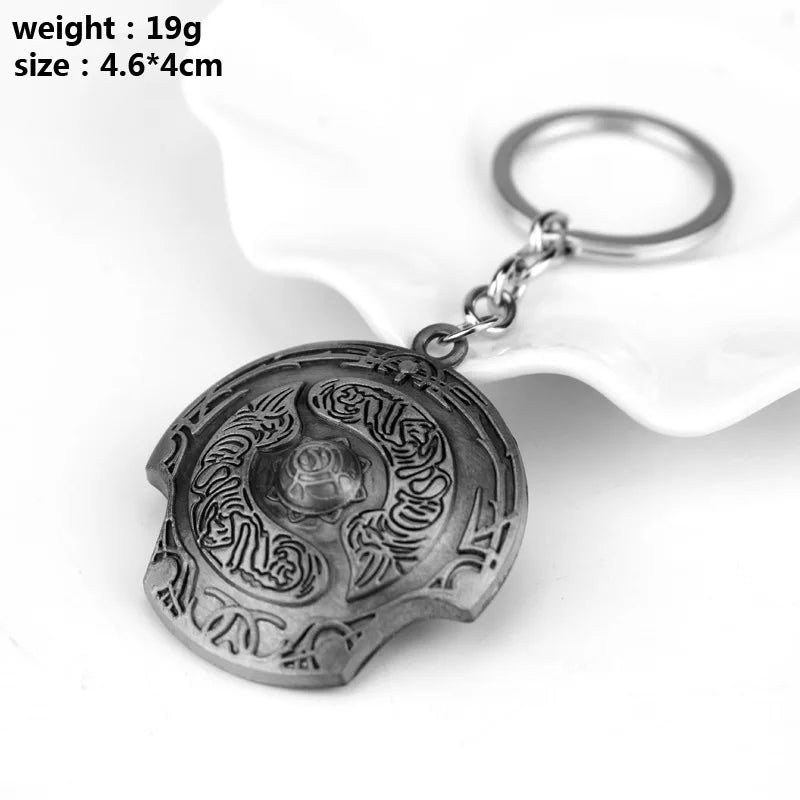 Dota 2 - Immortal Champion Shield Keychain