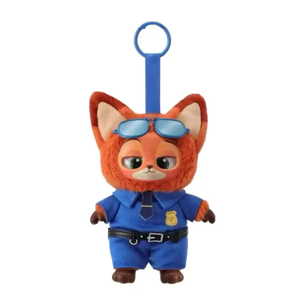 Zootopia Plush Character Keychains – Mini Plush Bag Charms