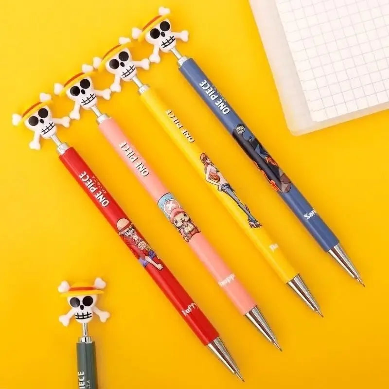 One Piece Mechanical Pencil – 0.7mm Anime Stationery (Random Character)
