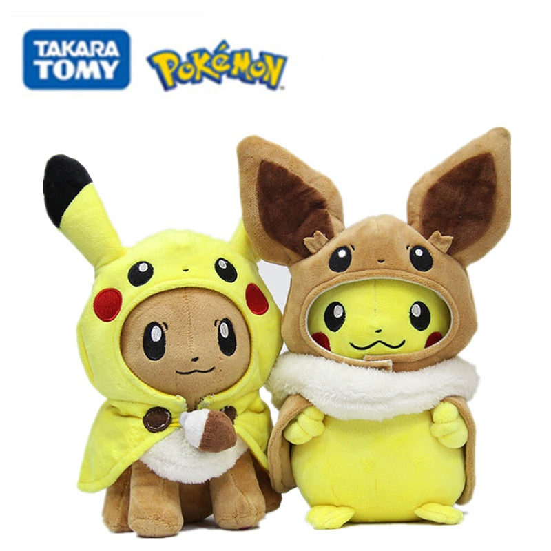Pokemon - Pikachu X Eevee Plush