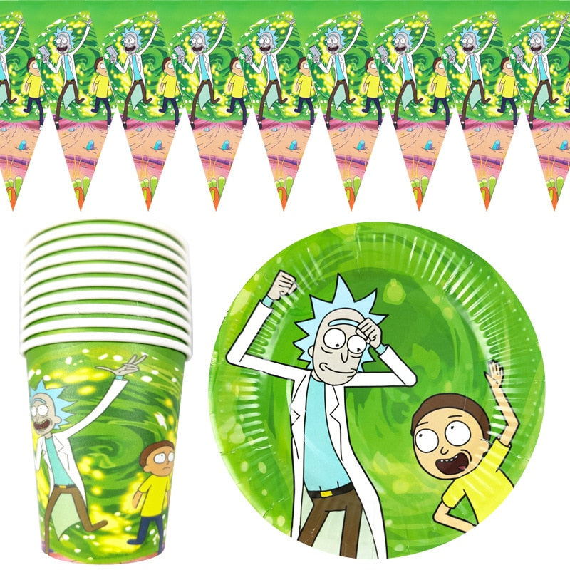 Rick and Morty - Themed Party Decoration
